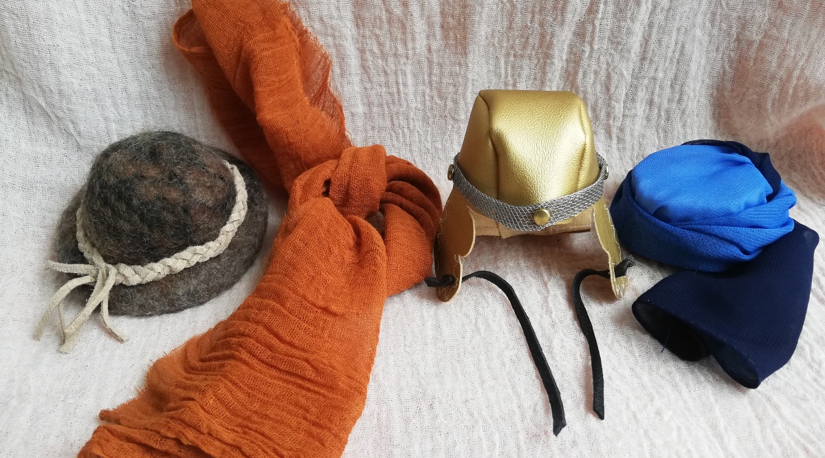Hut - Turban - Haarband - Helm - Barrett - Kopie
