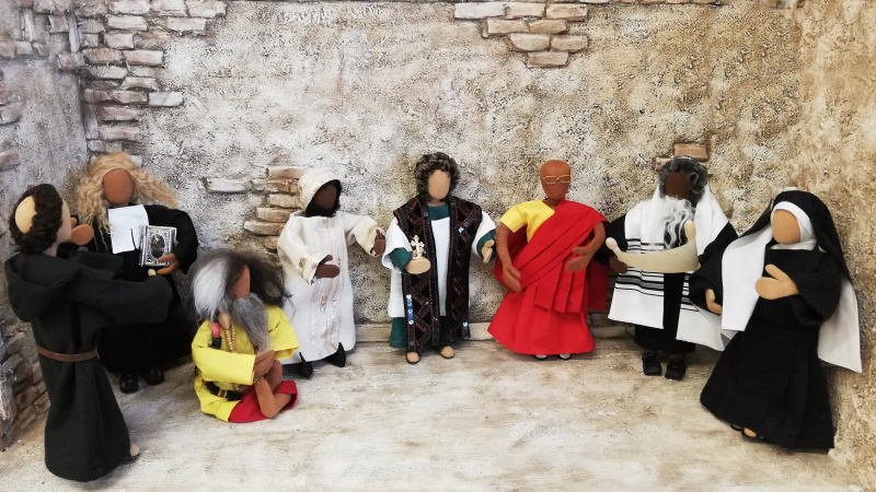Ökumene, Nonne, Kath. Priester, Pfarrer, Mönch, Imam
